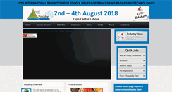 Desktop Screenshot of foodtechpakistan.com